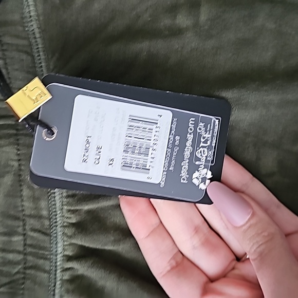 NWT PJ Salvage Womens Mountain Bound Pajama Pants Tie Dye Jogger Olive Green XS - Picture 8 of 10